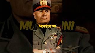 The Rise and Fall of Mussolini: An Overview #history #facts #ww2 #educational #education #fyp