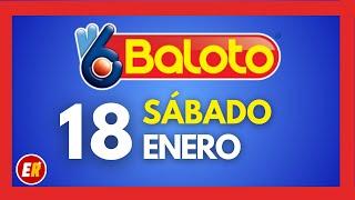 Resultado BALOTO REVANCHA sábado 18 de ENERO de 2025 