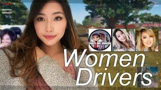 PUBG - Women Drivers ft. PantsAreDragon, AngelsKimi and Fuslie