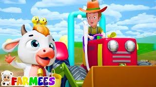 Wheels on the Tractor + More Nursery Rhymes & Baby Videos