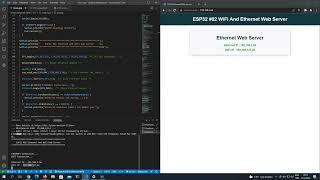 ESP32 #02 Ethernet and WiFİ WebServer