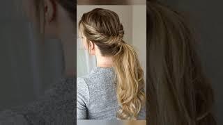 Cute Ponytail hairstyle #shorts #short #ytshorts