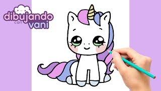 How to draw a unicorn kawaii