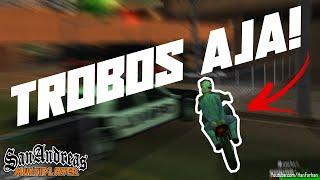 NEKAT TROBOS BLOKADE POLISI BARENG KAKEK TUA! GTA SAMP ROLEPLAY