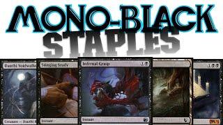 Which Staples Do I Put In My Mono-Black Commander Decks?