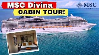 Discover the Amazing Interior of MSC Divina Room 10018 Cabin Tour!