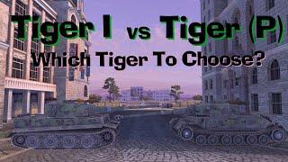 WOT Blitz Face Off || Tiger 1 vs Tiger (P)