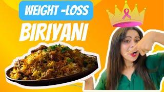 Weightloss biriyani recipe to try | Diet biriyani| Chicken biriyani |Sasha Saju| Wow me