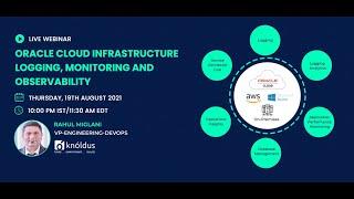 Oracle Cloud Infrastructure - Logging , Monitoring and Observability