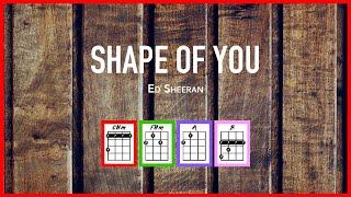  SHAPE OF YOU (Ed Sheeran) - Tutorial FÁCIL y Cover Ukulele Play-Along