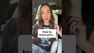How to tease girls… #datingcoach #datingadvice #datingcoachformen