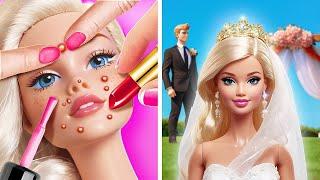 TRANSFORMATION : MARIAGE DE BARBIE & KEN Défi Maison Riche vs Pauvre  Astuces Beauté par YayTime!