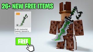 GET 26+ FREE ITEMS  ROBLOX 2023