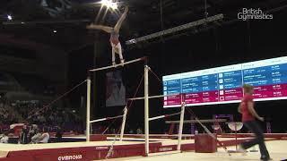 Annie Young - SILVER - A Bars - 2018 British Gymnastics Championships - WAG Jnr AA