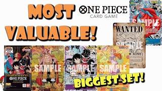 The Most Valuable One Piece Cards from OP-09! BIGGEST One Piece TCG Set so Far! (One Piece TCG News)