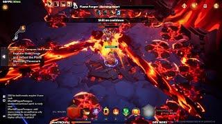 Torchlight Infinite Berserker Season 4 Endgame Blistering Lava Sea 67-70 Gameplay (No Commentary)