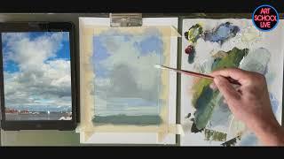 Painting in Gouache En Plein Air with Bernard Dellario