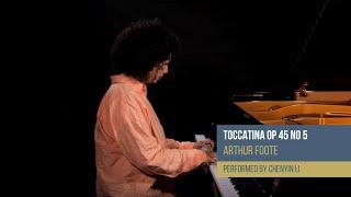 Chenyin Li plays Arthur Foote's Toccatina Op 45 No 5