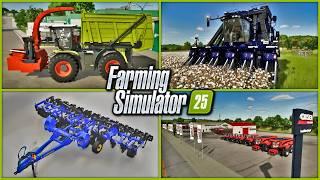 Farm Sim News - Colossus Update, Xerion Attachments, Landoll Ripper, & Case IH Dealership! | FS25