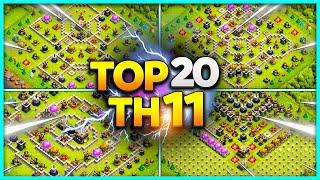 Best CRAZY TH11 WAR/TROPHY Base Link 2024 (Top20) Clash of Clans - Town Hall 11 War Base LINK