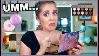 FULL FACE OF FIRST IMPRESSIONS || ALTER EGO, TATCHA, HUDA BEAUTY, REPHR BRUSHES AND MORE! ||