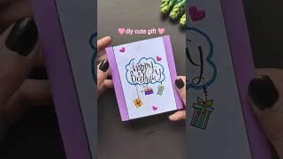 DIY cute gift#shorts #art #craft #bff #gift #love #asmr #barbie #kids #fun #birthday #youtubeshorts