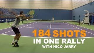 Insane Rally With Top ATP Player Nicolas Jarry (TENFITMEN - Episode 91)