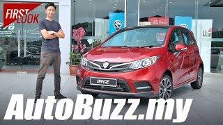 2019 Proton Iriz facelift First Look - AutoBuzz.my