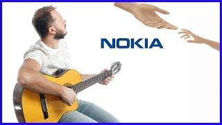 как играть на гитаре мелодию - Nokia Tune.