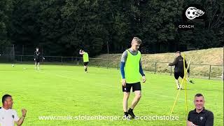 Fussballtraining: Fussballspezifisches Warm up mit Passen und Koordinationselementen 2.0