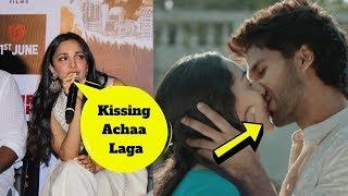 Kiara Advani Reaction On Kissing Scene With Shahid Kapoor In Kabir Singh