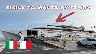 Pozzallo to Valletta Ferry Ride with Virtu Ferries