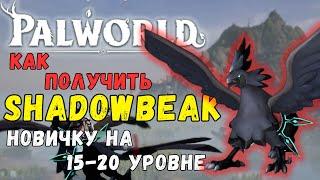 PALWORLD: КАК ПОЛУЧИТЬ легендарного пала "SHADOWBEAK" НОВИЧКУ на 15-20 lvl. Тенеклюв, Шадоубик