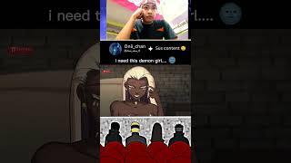 naruto squad reaction on Ghosh #anime #hentai