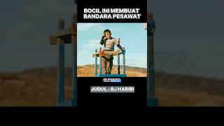 bocil ini membuat bandara pesawat sendiri