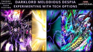 Darklord Melodious Despia - Experimenting with Tech Options | Yu-Gi-Oh! Master Duel