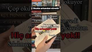 Okulun ilk günü özet #keşfet #booktok #kitap #svdbook #books #kitapönerisi #booktube #book