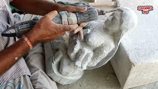 Stone Carving | Kali feeding Shiva | Maa Tara Breastfeeding Lord Shiva