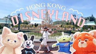 香港vlog | 差點不能進園！第一次來香港迪士尼️限定髮箍超可愛！hong kong disneyland