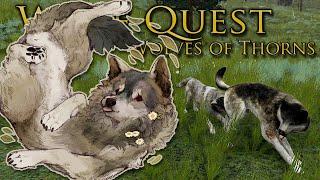 Meeting A TRUE RIVAL Alpha Wolf?!  Wolf Quest: Wolves of Thorns • #38