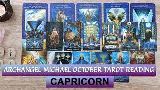 CAPRICORN OCTOBER Archangel Michael Tarot Reading🪄🪐#capricorn #capricorntarot #archangelmichael