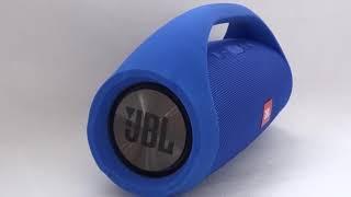 Колонка беспроводная Bluetooth JBL BOOMBOX с ручкой синяя магазин Topshara Топшара