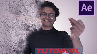 Disintegration Effect || After Effects Tutorial (No Plugin)