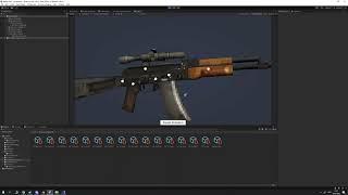 Unity - Weapon Modding similar to Tarkov