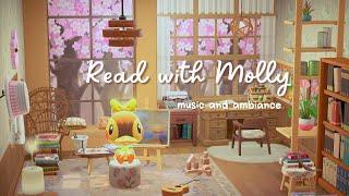 𝐑𝐞𝐚𝐝 𝐰𝐢𝐭𝐡 𝐌𝐨𝐥𝐥𝐲 Relaxing Soft Piano Music,  Animal Crossing Music and Ambiance