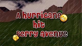 A HURRICANE HIT BERRY AVENUE| *VOICED*| we were driving in it!!?| #fyp #berryave | CHECK DESC️|