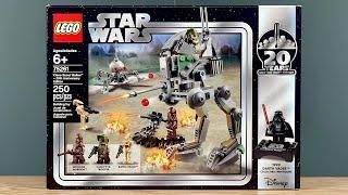 LEGO Star Wars 75261: Clone Scout Walker – 20th Anniversary Edition Review! (2019)