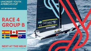 UniCredit Youth America's Cup Day 4 - Group B - Race 4 - Full Replay