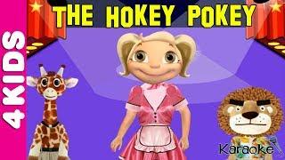 The Hokey Pokey Song Nursery Rhymes | Karaoke | JUNIORS TOONS