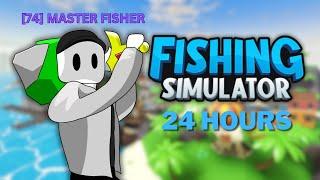 I Played FISHING SIMULATOR For 24 HOURS!!